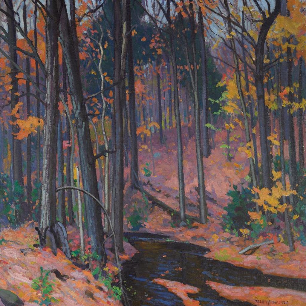 Frederick Stanley Haines (1879-1960) - Autumn Woods