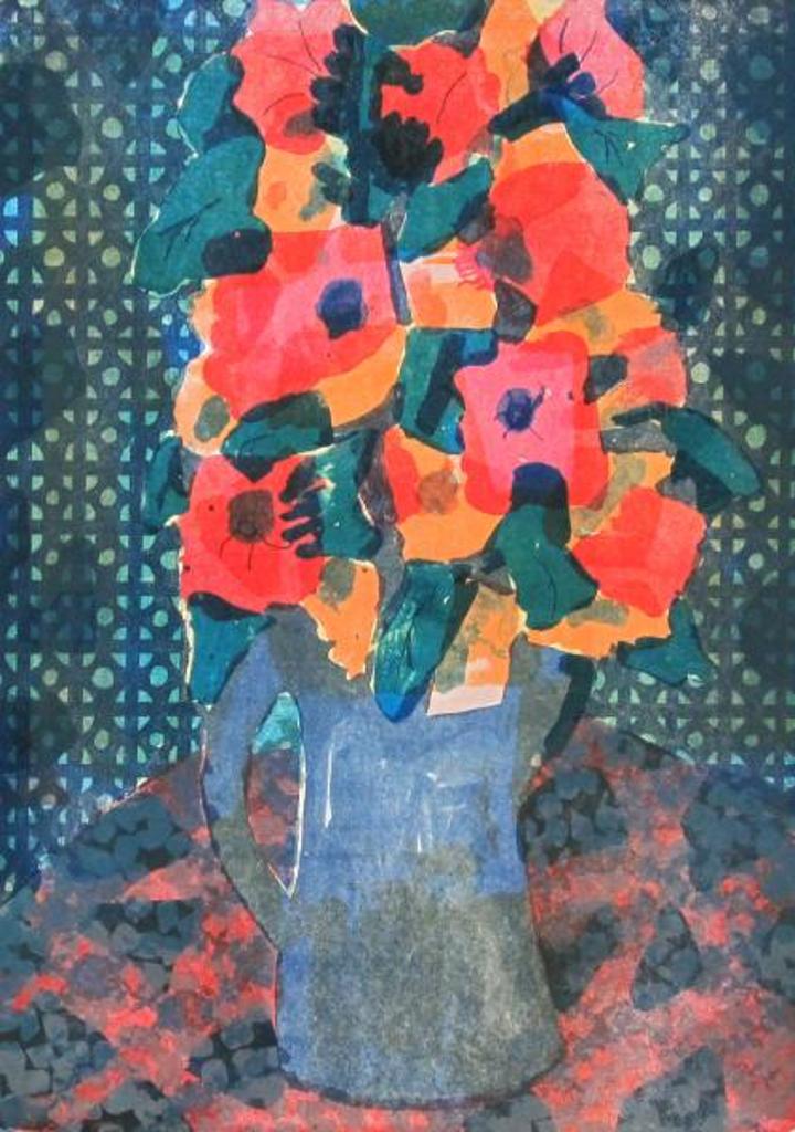 John Harold Thomas Snow (1911-2004) - Red Flowers