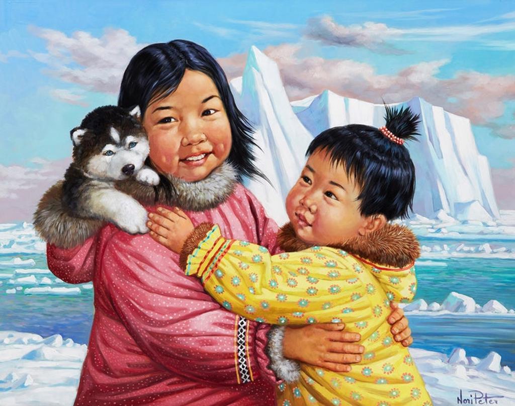 Nori Peter (1935-2009) - Inuit Children
