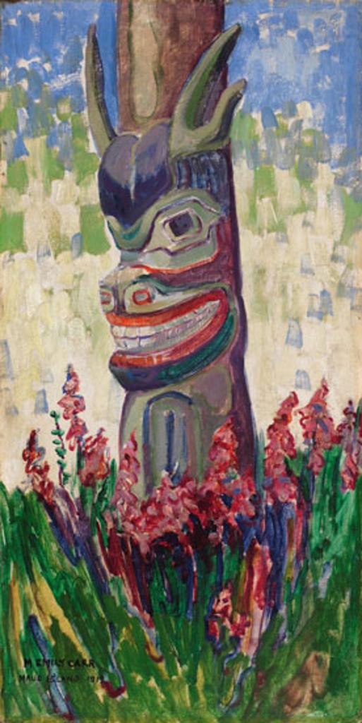 Emily Carr (1871-1945) - Maude Island Totem