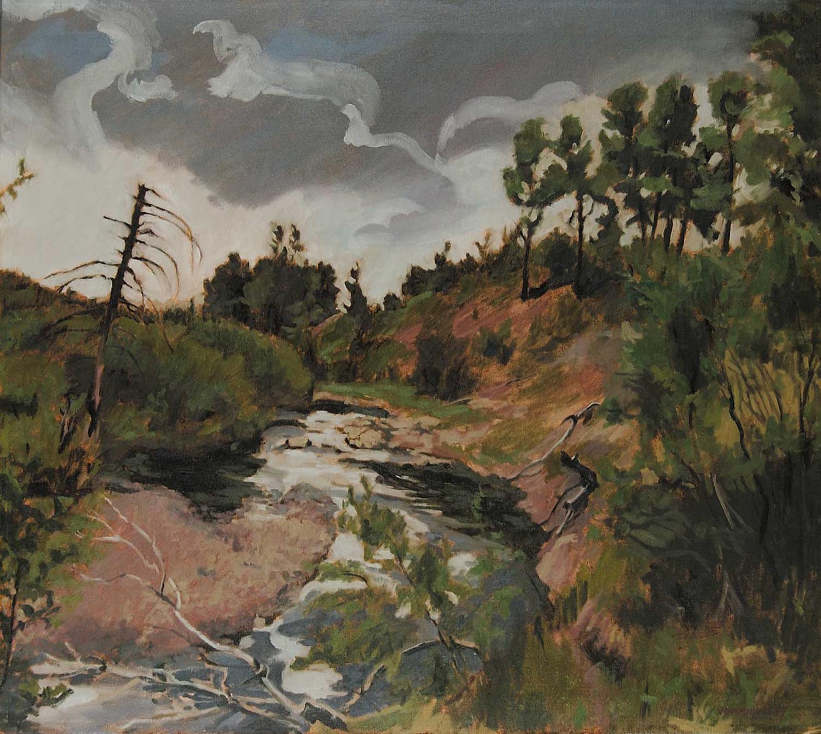 Frank Karl Vervoort (1930-1983) - Bragg Creek Storm 1979