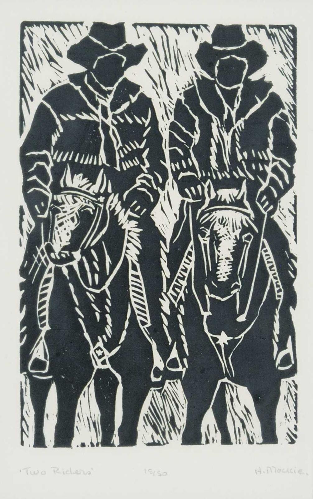 Dora Helen Mackie (1926) - Two Riders  #15/50