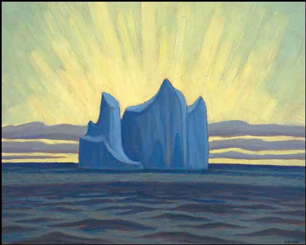 Lawren Stewart Harris (1885-1970) - Ice Berg, Smith Sound, II