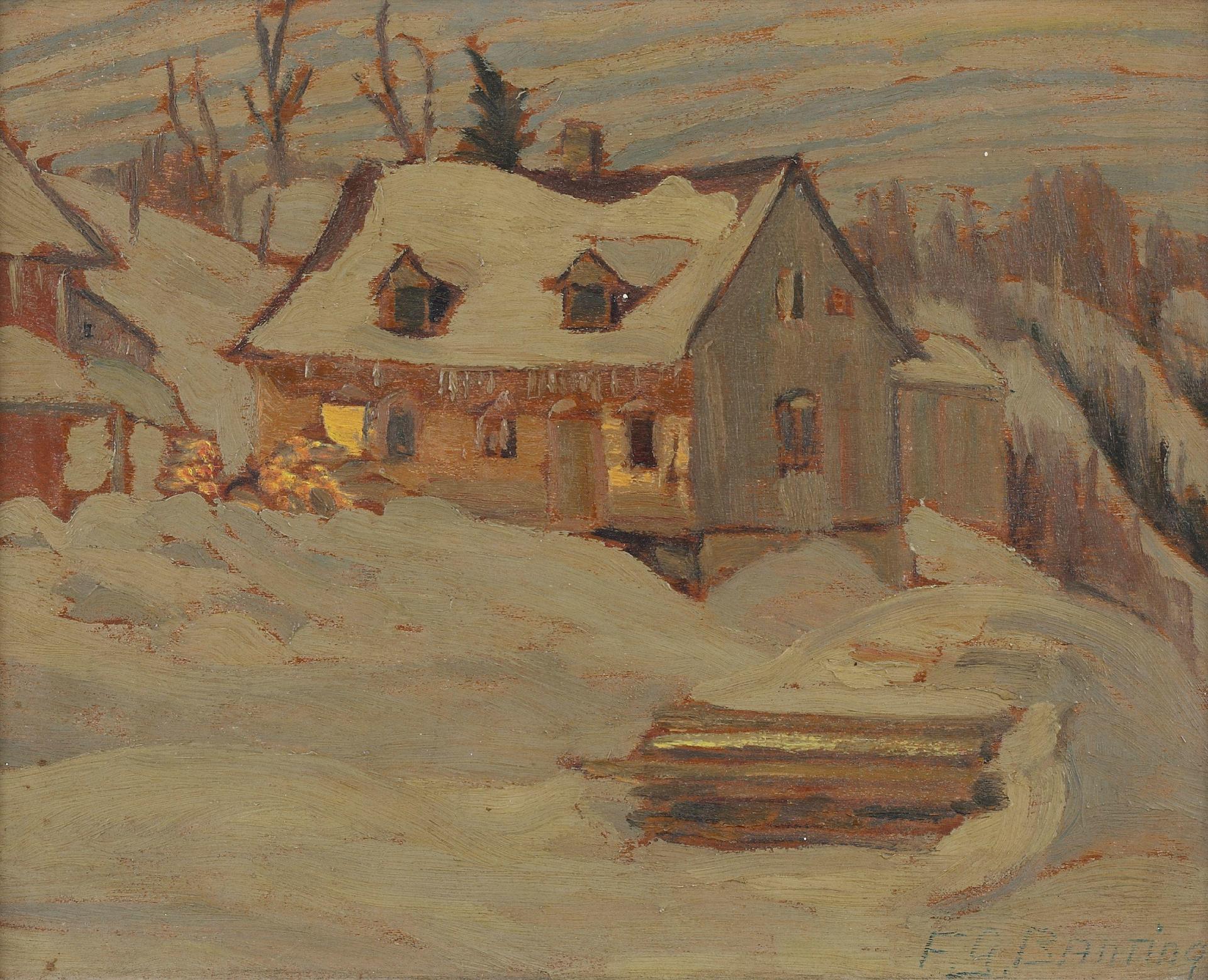 Sir Frederick Grant Banting (1891-1941) - Farm in winter
