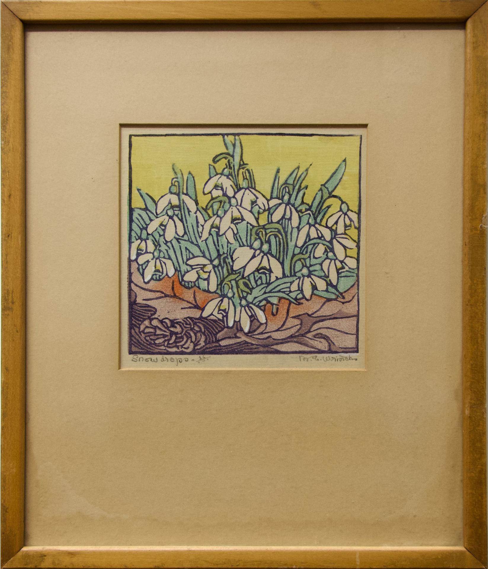 Mary Evelyn Wrinch (1877-1969) - Snowdrops