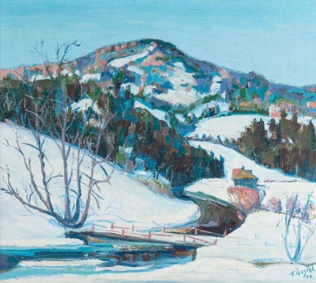 Francois Deziel (1914-1992) - Winter in the Laurentians
