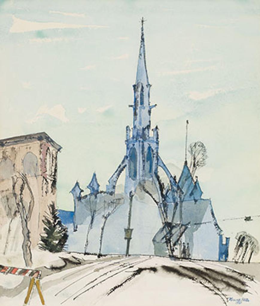 Maxwell Bennett Bates (1906-1980) - Cathedral