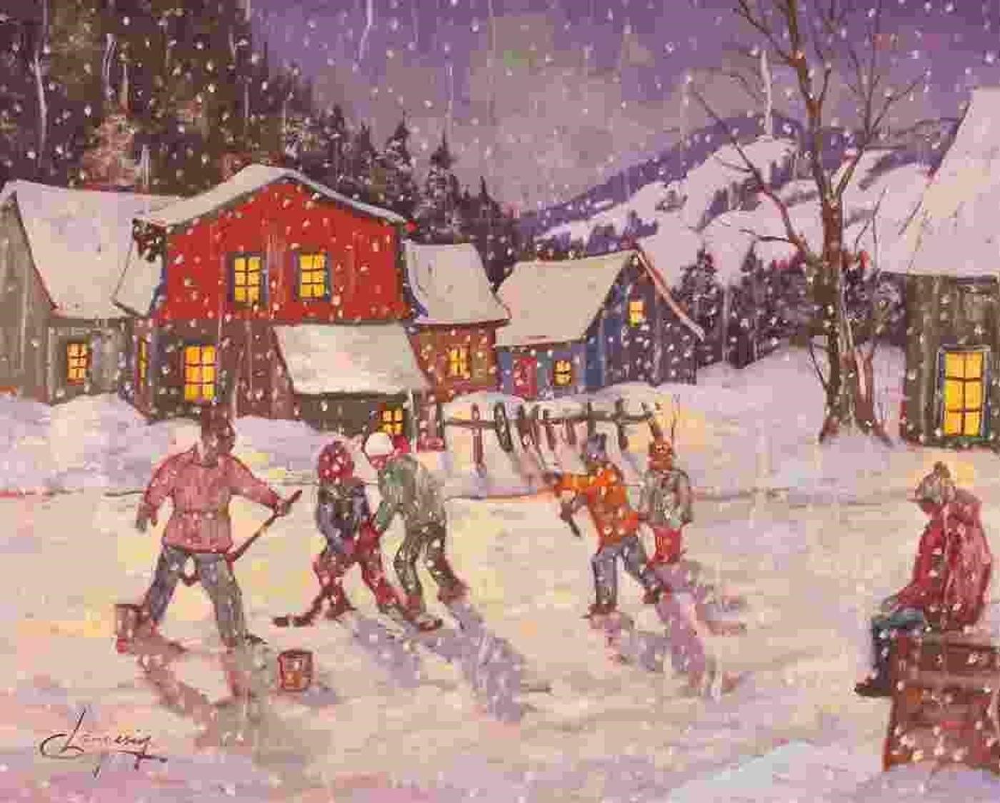 Claude Langevin (1942) - Hockey Dans La Cour