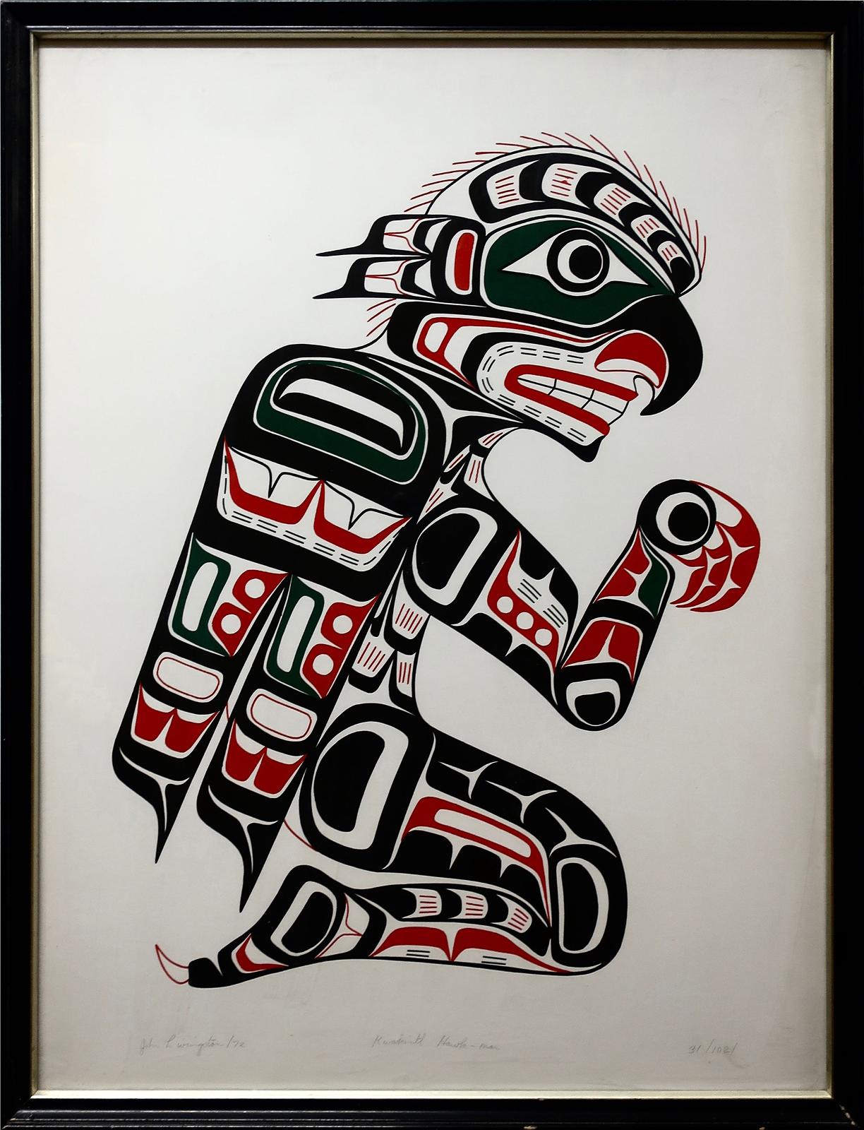 John E. Livingston (1951-2019) - Kwakiutl Hawk-Man