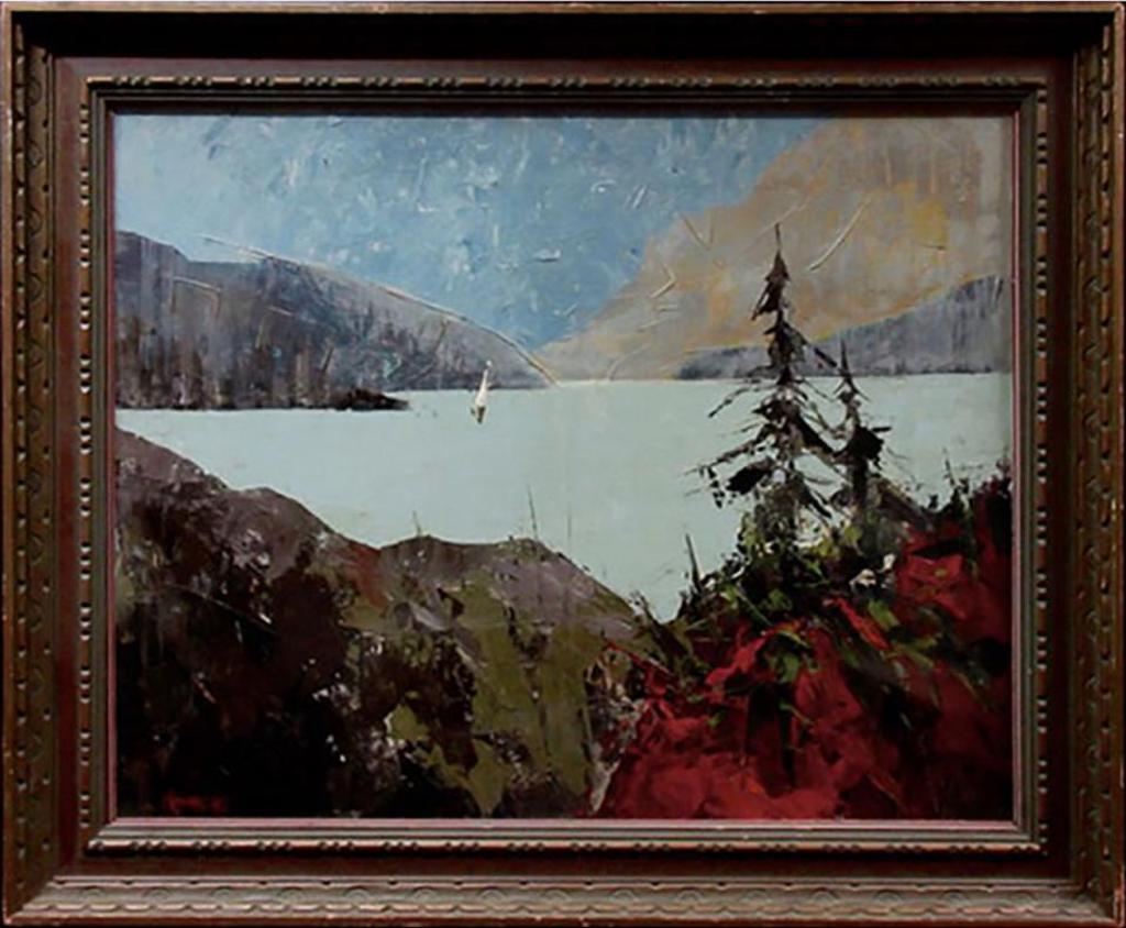 John H. Kinnear (1920-2003) - Early Morning In Vancouver, Island Bay