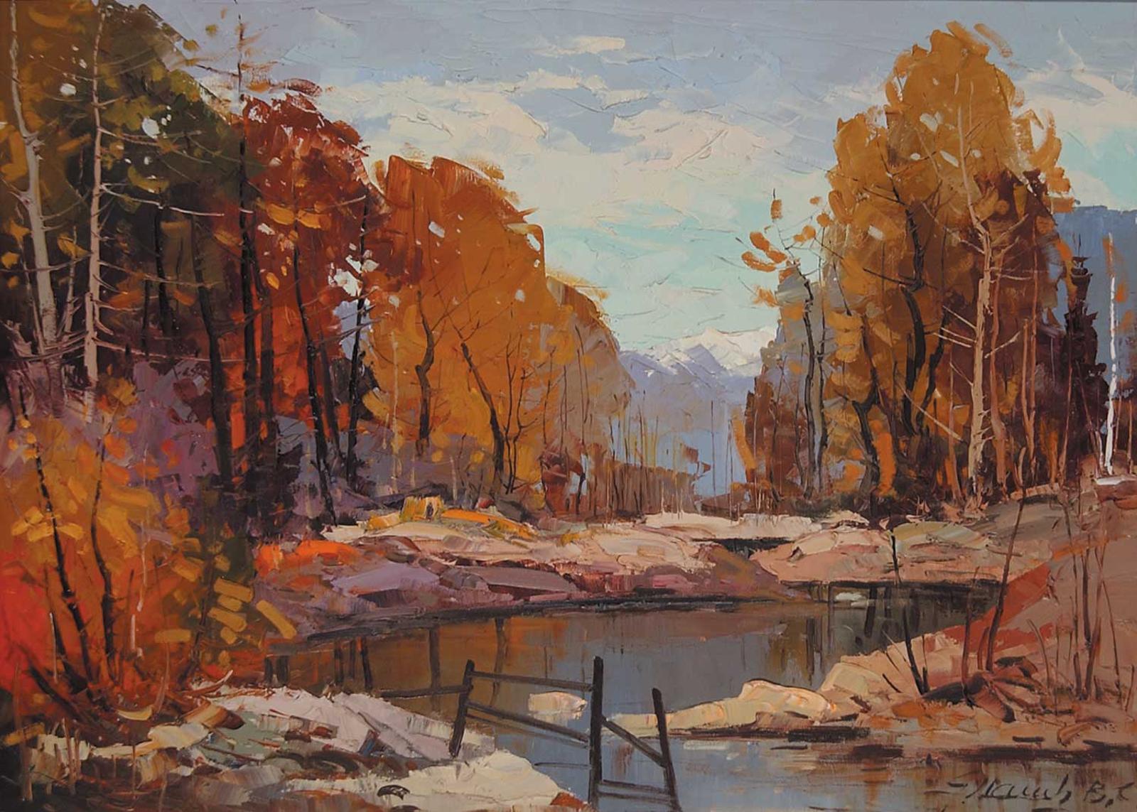 Geza (Gordon) Marich (1913-1985) - B.C. [Fall Scene]