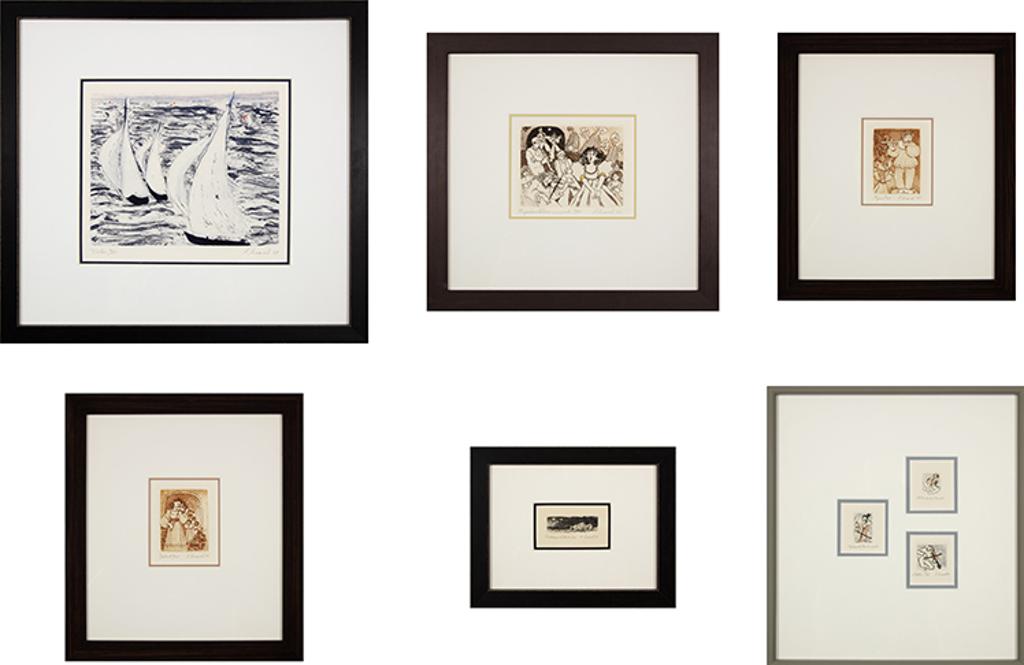 Francine Gravel (1944) - Set of Eight Prints