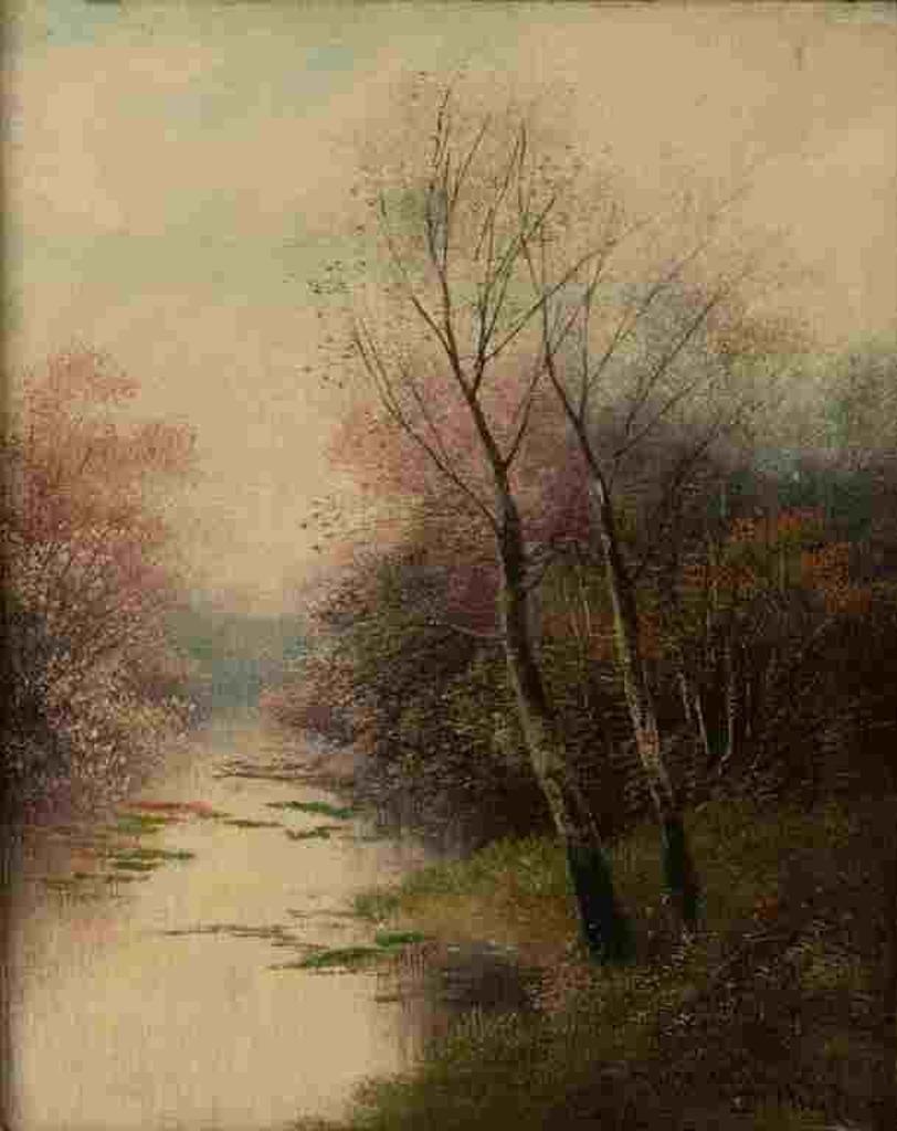 Leonhard Paulus (1874) - River Landscape