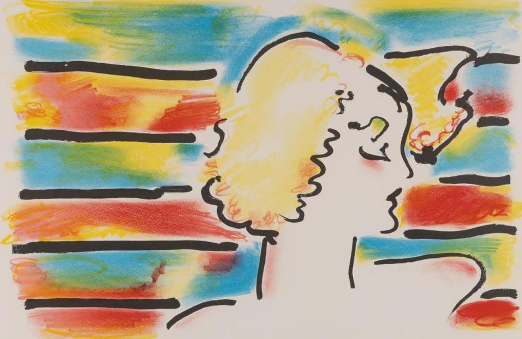 Peter Max (1937) - American Lady