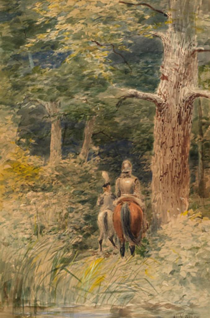 Marmaduke Matthews (1837-1913) - Knight and Squire