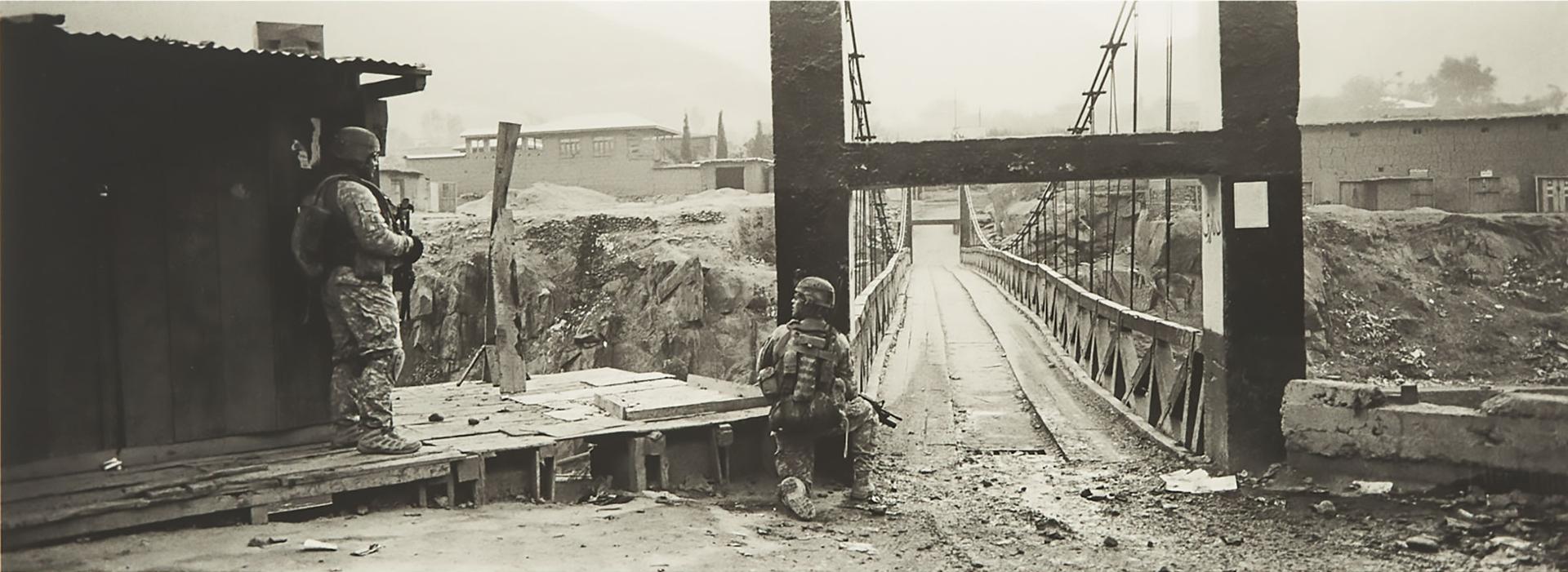 Larry Towell - Us Soldiers Entering Nuray Village Near Pakistan Border