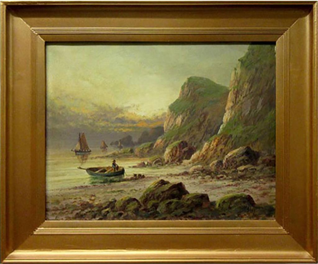 Frank Hider (1861-1933) - Summer Evening On The Devon Coast