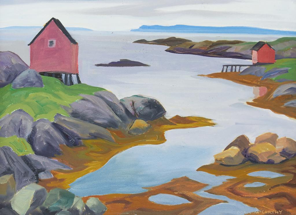 Doris Jean McCarthy (1910-2010) - Newfoundland Tickle