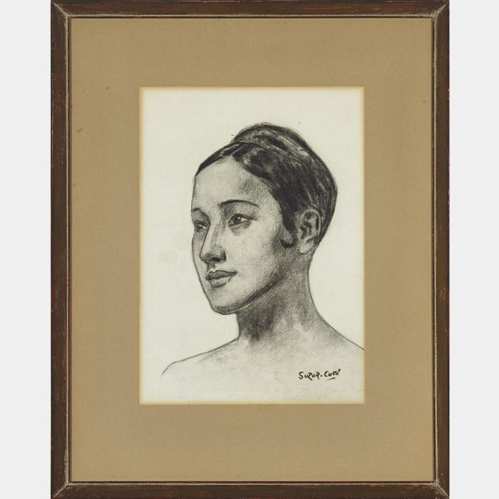 Marc-Aurèle de Foy Suzor-Coté (1869-1937) - Portrait Of A Young Woman