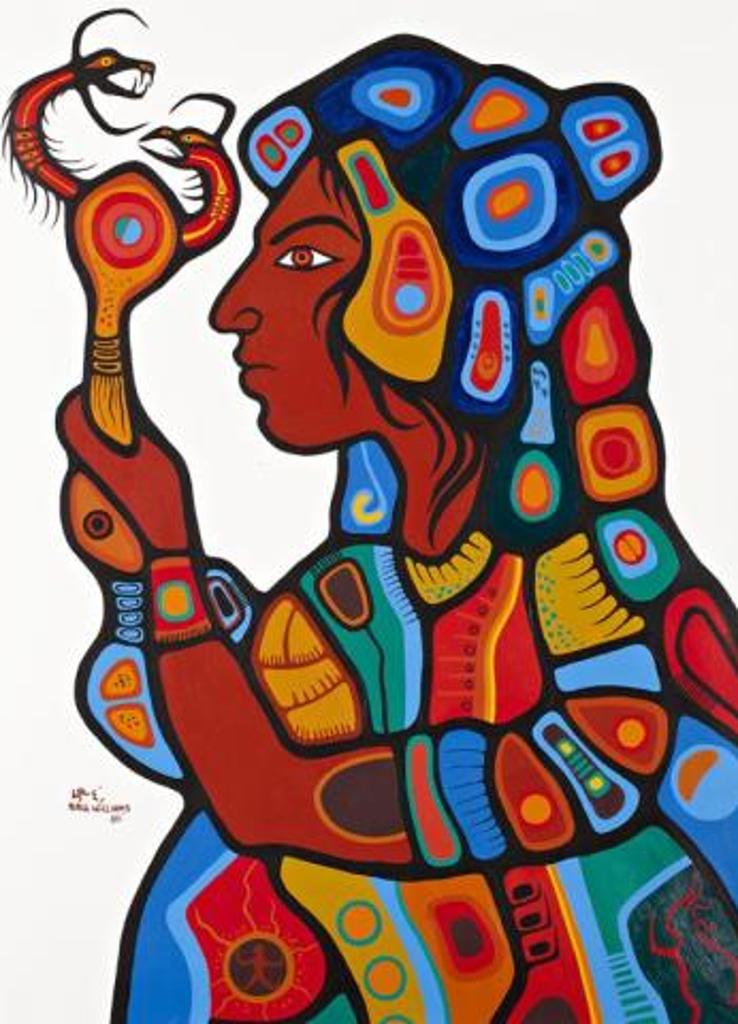 Saul Williams (1954) - Anishnabe, Untitled (Shaman)