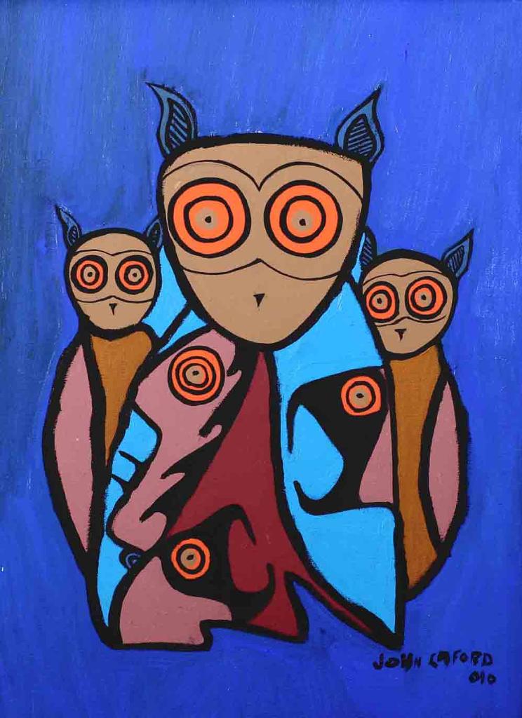 John Eric Laford (1954) - Great Horned Owl