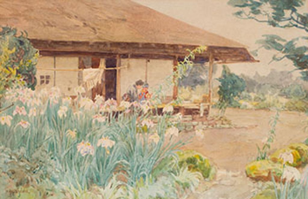 Hiroshi Yoshida (1876-1950) - In the Garden