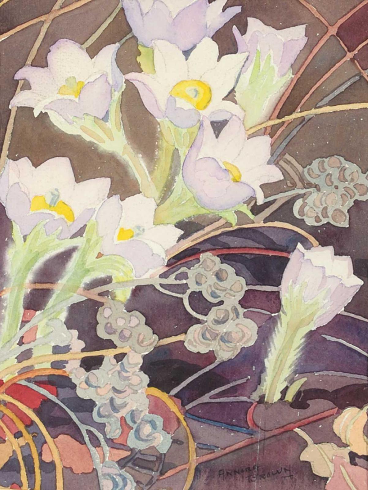 Annora Brown (1899-1987) - Prairie Anemone