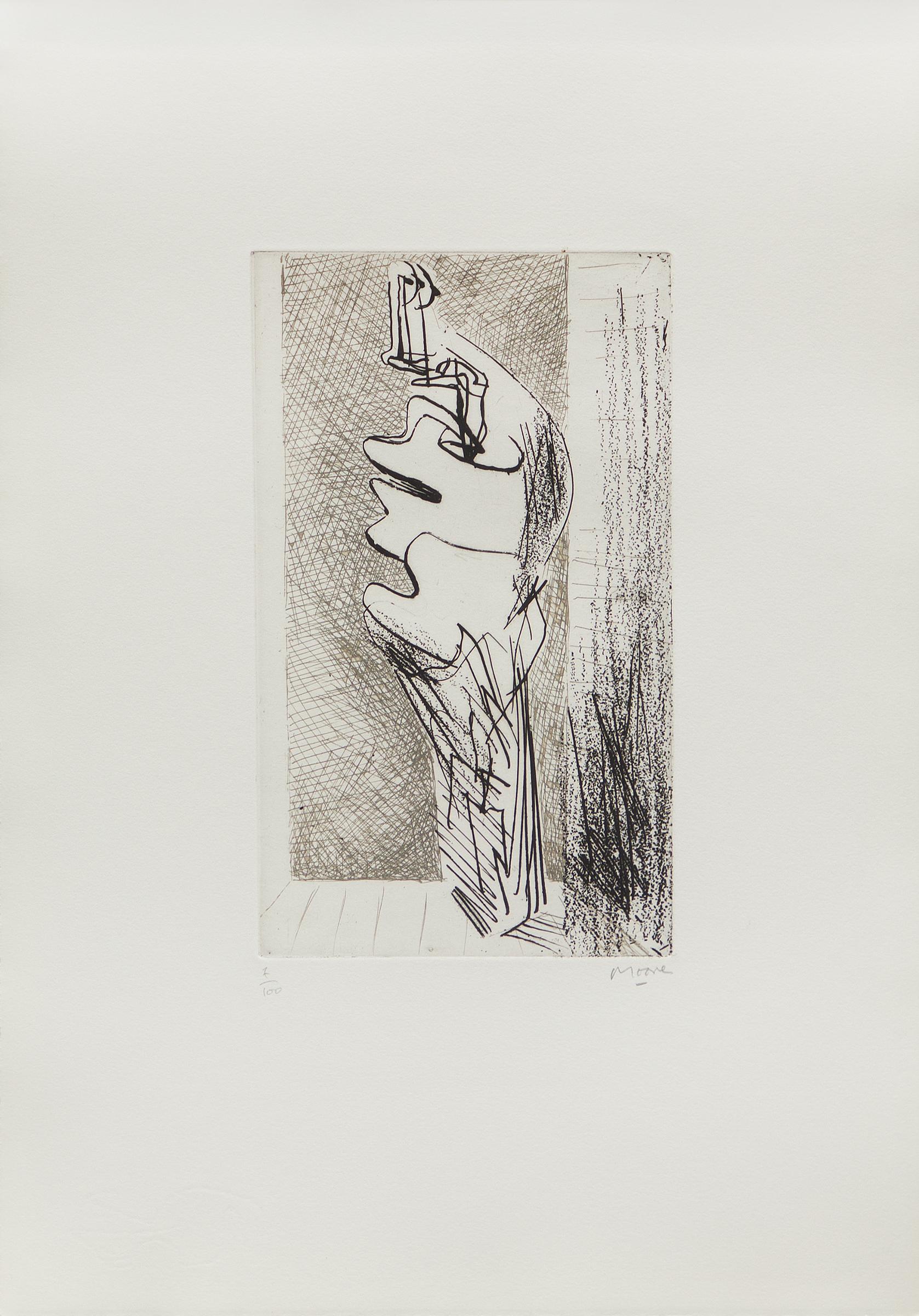 Henri Moore - Turning Figure N° 2, 1971