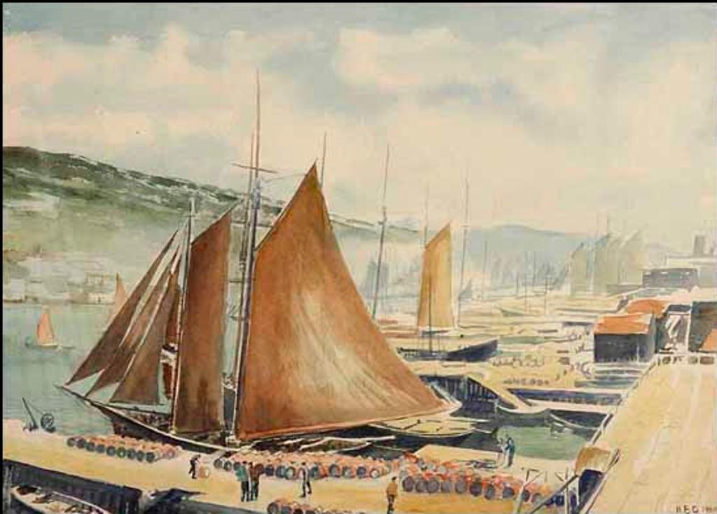 Harold Barwick Goodridge (1901-1989) - St. John's Harbour 100 Years Ago (01771/2013-427)