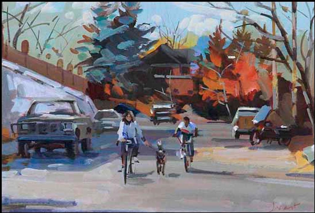 Jim Vest (1939) - Calgary Backstreet Scene (01163/2013-2078)