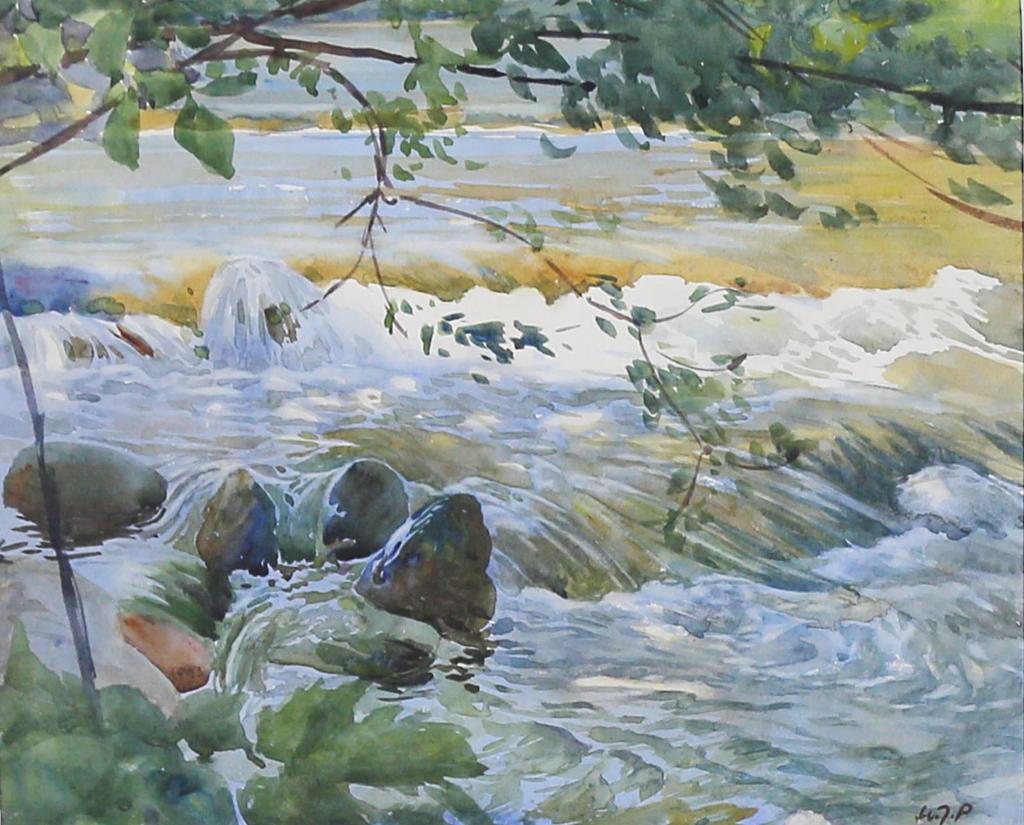 Walter Joseph (W.J.) Phillips (1884-1963) - River Rapids