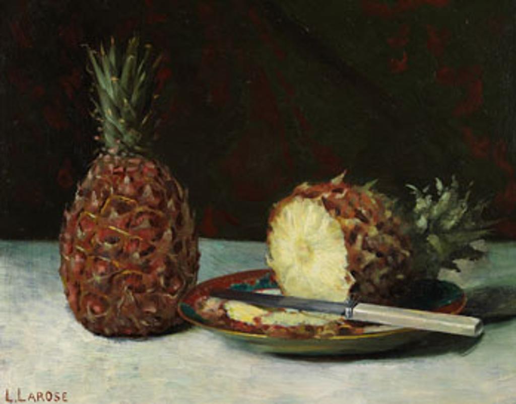 Ludger Larose (1865-1915) - Deux ananas