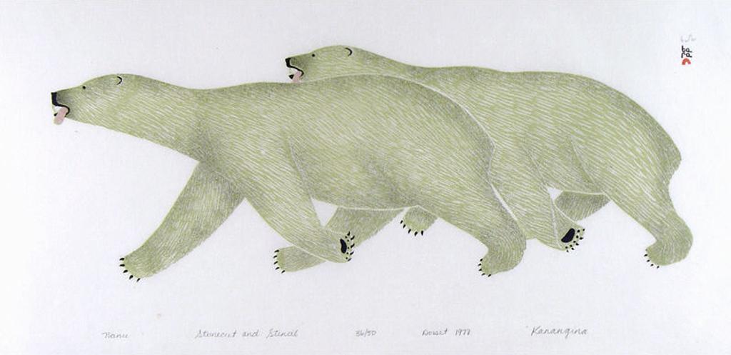 Kananginak Pootoogook (1935-2010) - Untitled