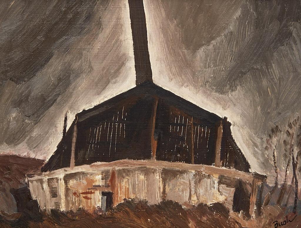 Jack Hamilton Bush (1909-1977) - Old Lumber Mill (1944)