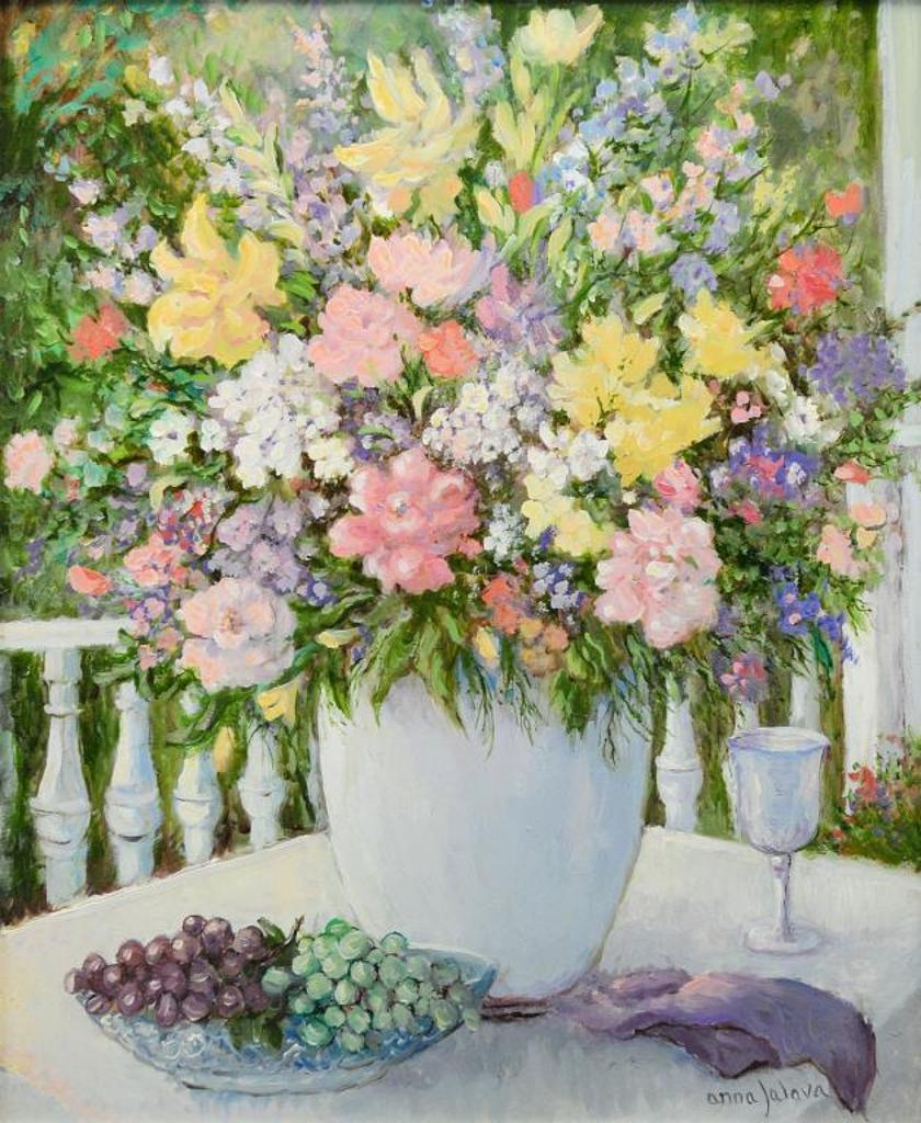 Anna Jalava (1926) - Spring Flowers & Grapes
