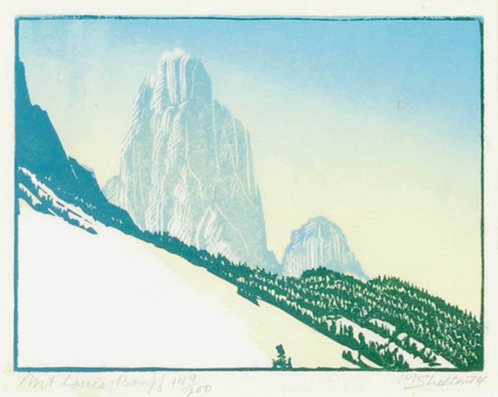 Margaret Dorothy Shelton (1915-1984) - Mount Louis, Banff  #149/200