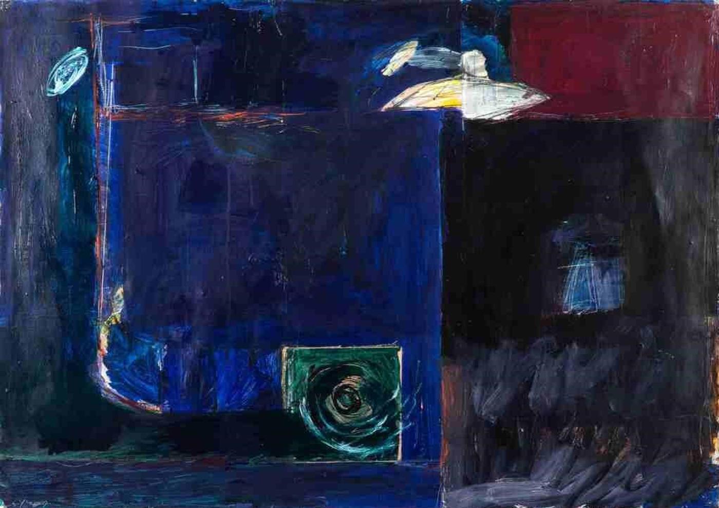 Cheryl Yaney (1953-2012) - Blue