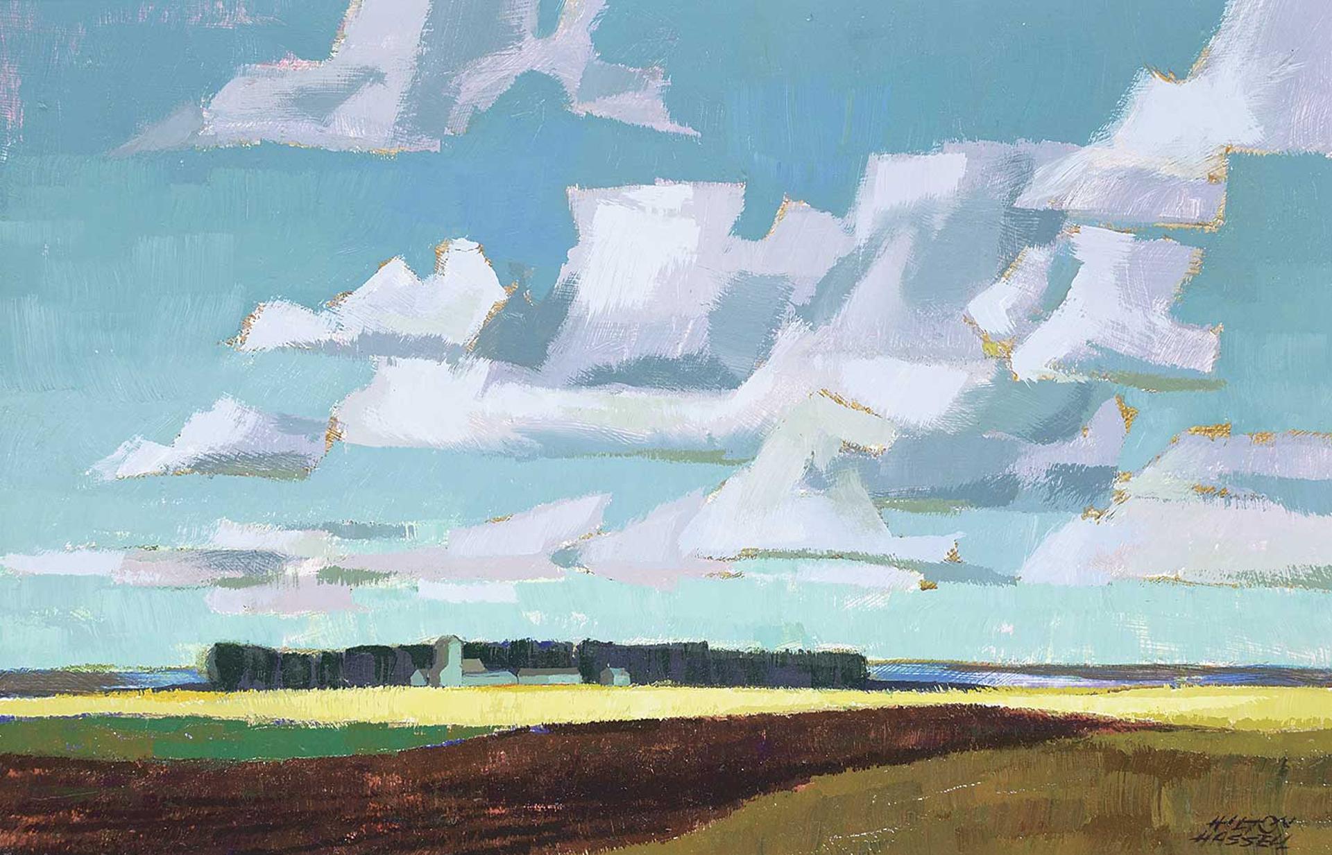 Hilton MacDonald Hassell (1910-1980) - Summer Afternoon Skies, Sask.