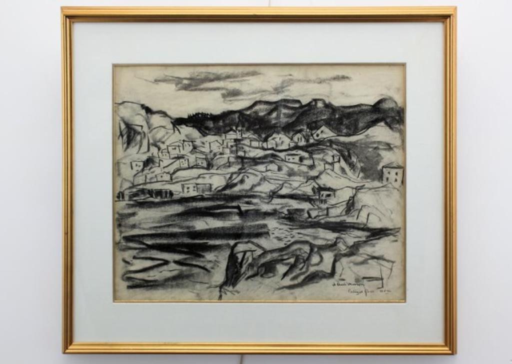 Henri Jacques Masson (1907-1995) - Charcoal Drawing