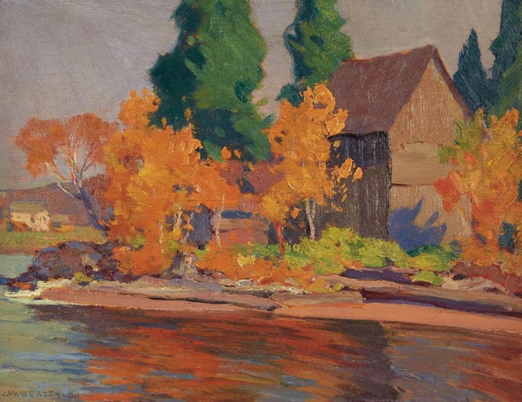 John William (J.W.) Beatty (1869-1941) - Autumn in Parry Sound District