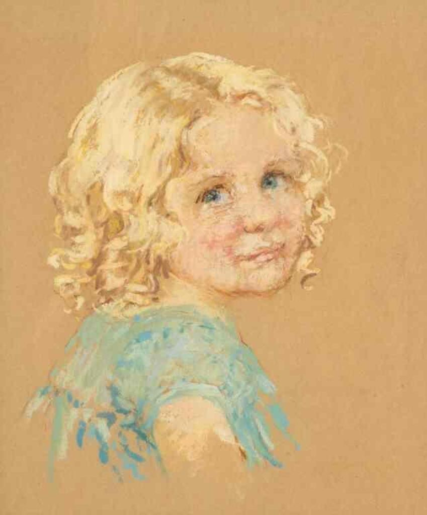 Attr Berthe Des Clayes (1877-1967) - Portrait of a Young Girl