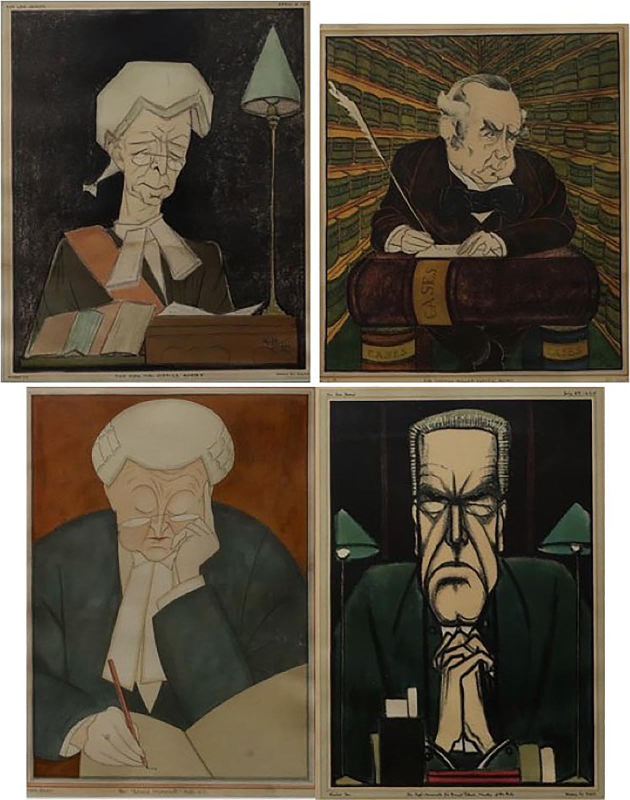 Edmond Xavier Kapp (1890-1978) - Various Judges