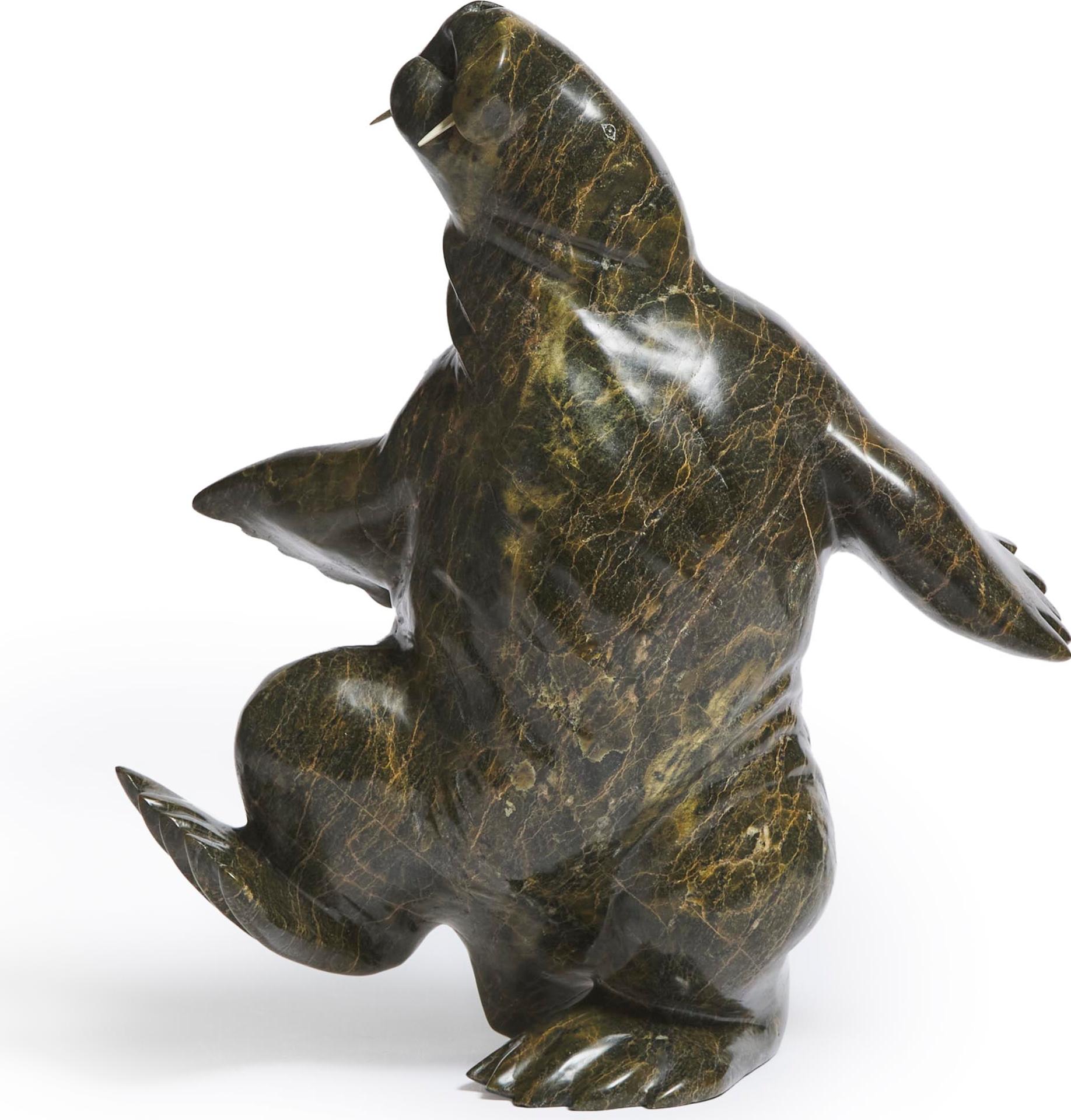 Kellypalik Qimirpik (1948-2017) - Dancing Walrus, Ca. 1990