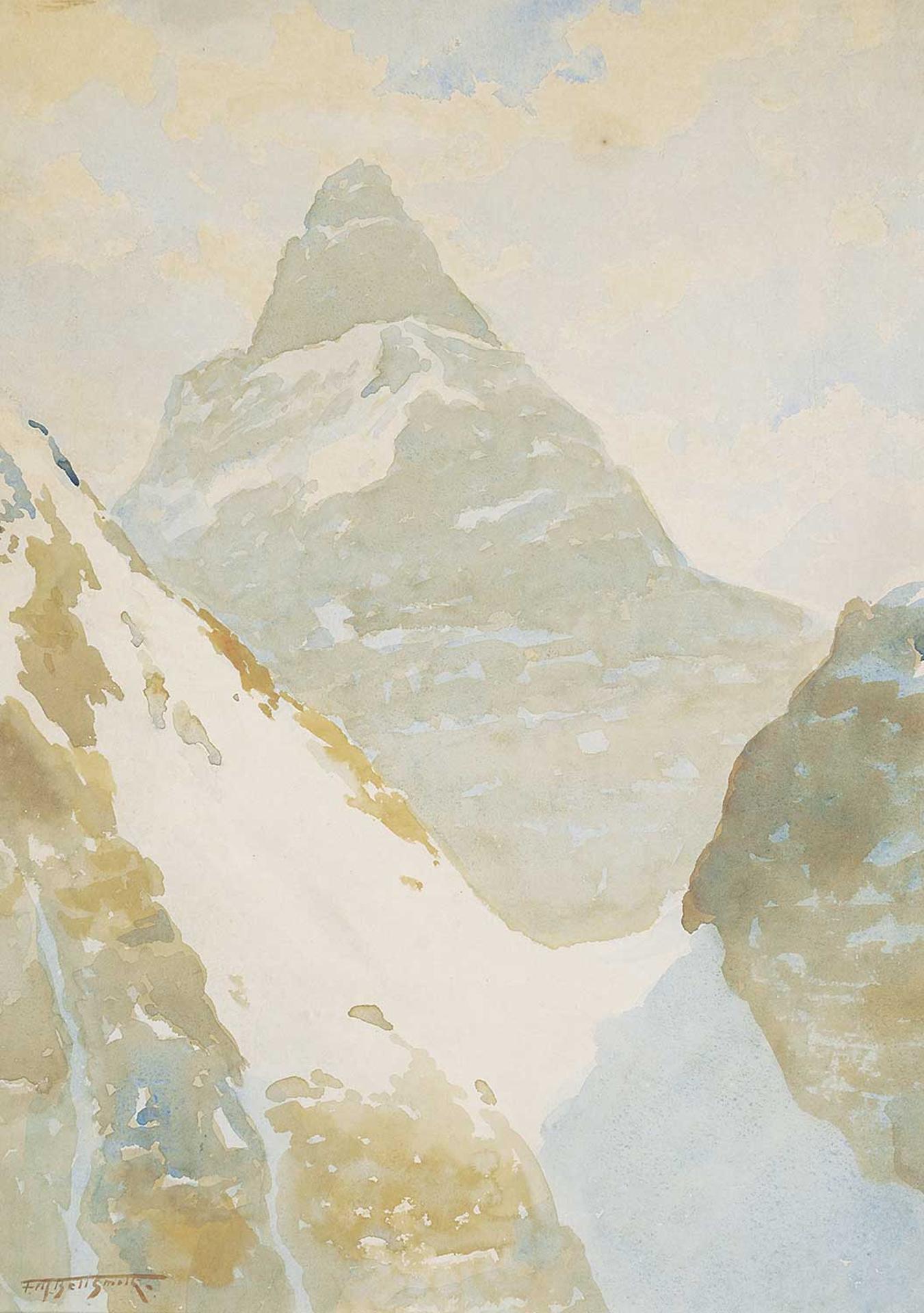 Frederic Martlett Bell-Smith (1846-1923) - Abbott Pass Above Lake Louise
