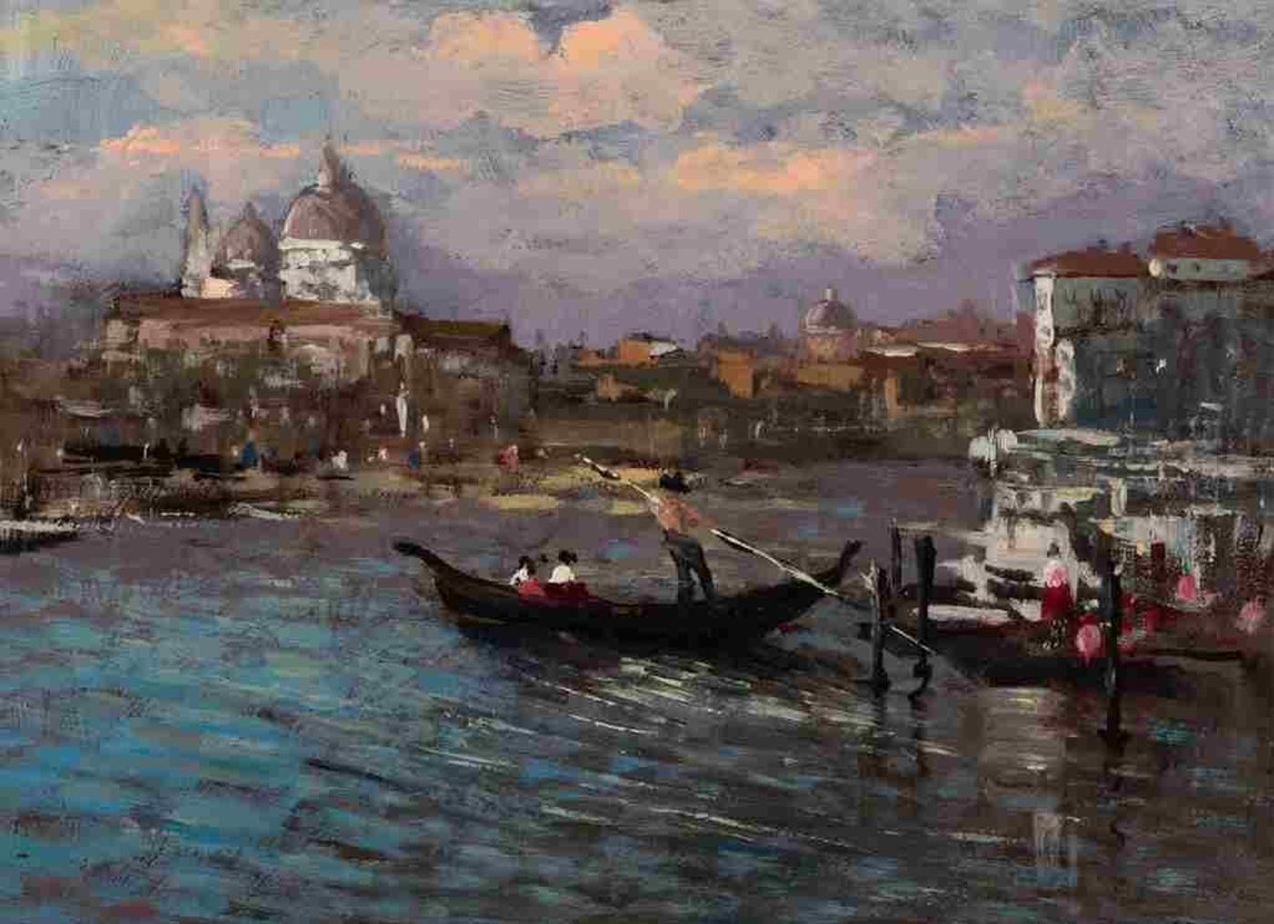 Ubaldo Ballerini (1927) - Venezia, Chiesa Della Salute