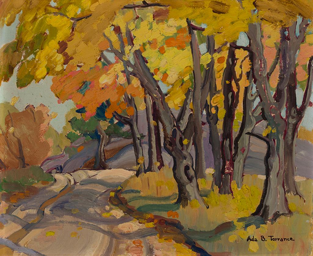 Ada Bruce Torrance (1903-1982) - Autumn near Orillia