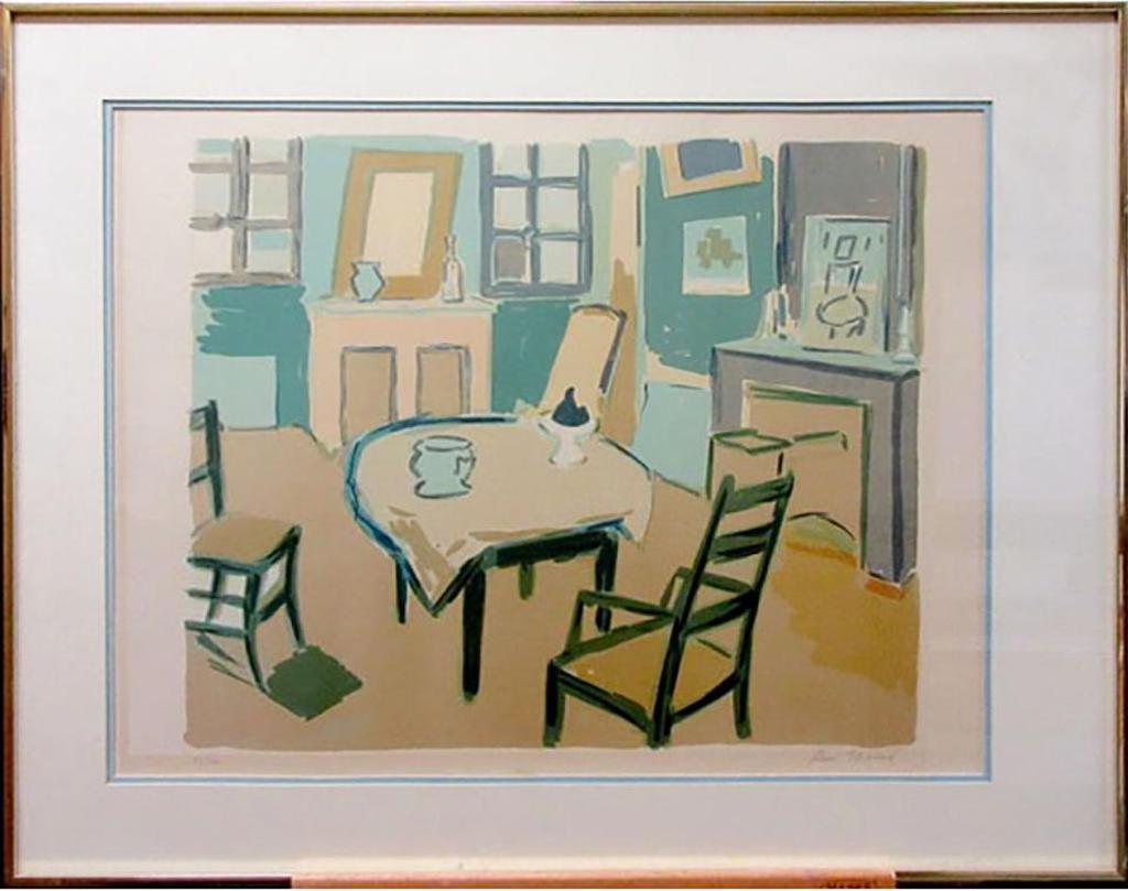 Rene Marcil (1917-1993) - Untitled (Interior Study)
