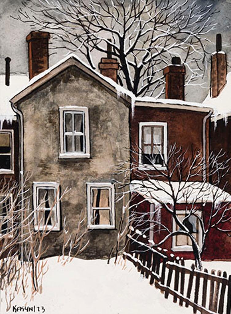 John Kasyn (1926-2008) - Fresh Snow, Greenwood Place