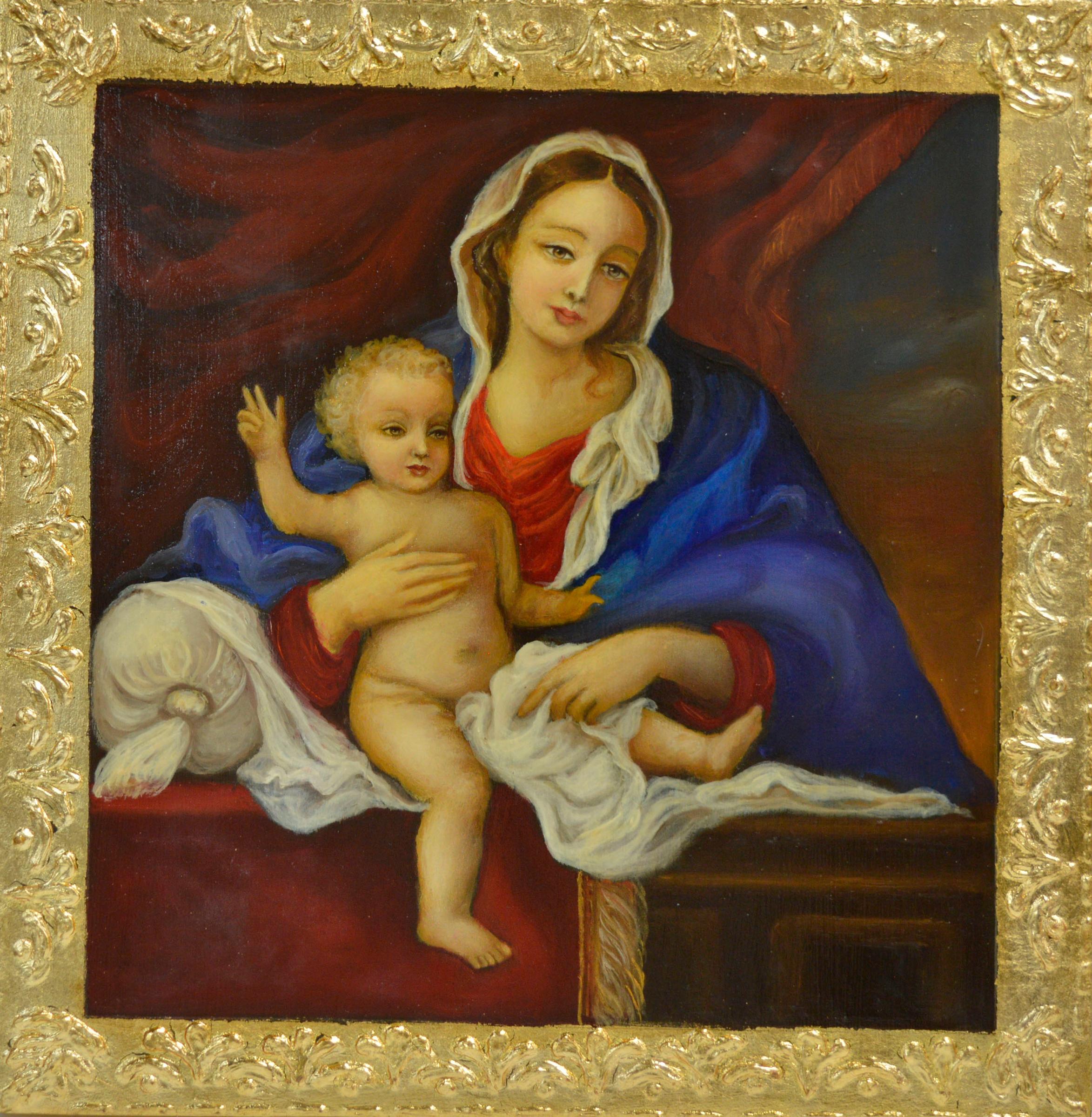 Anca Patru - Vierge et enfant