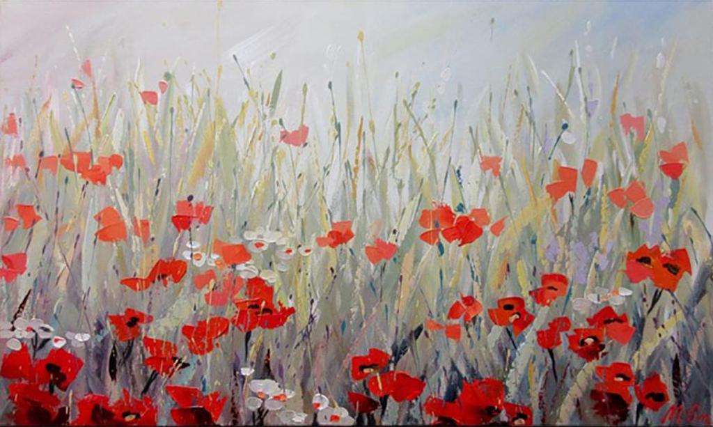 Mila Smykovska - Blooming Field